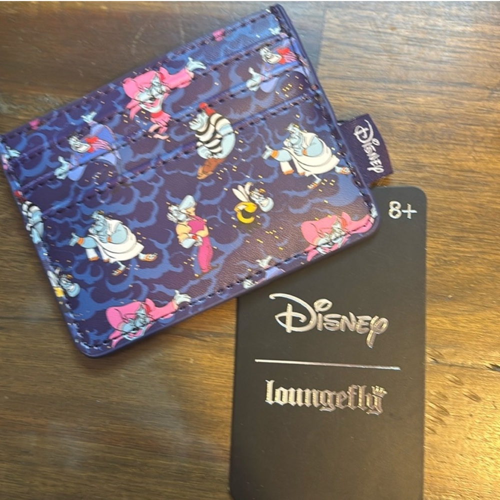 Disney NWT Loungefly Navy Blue Cardholder